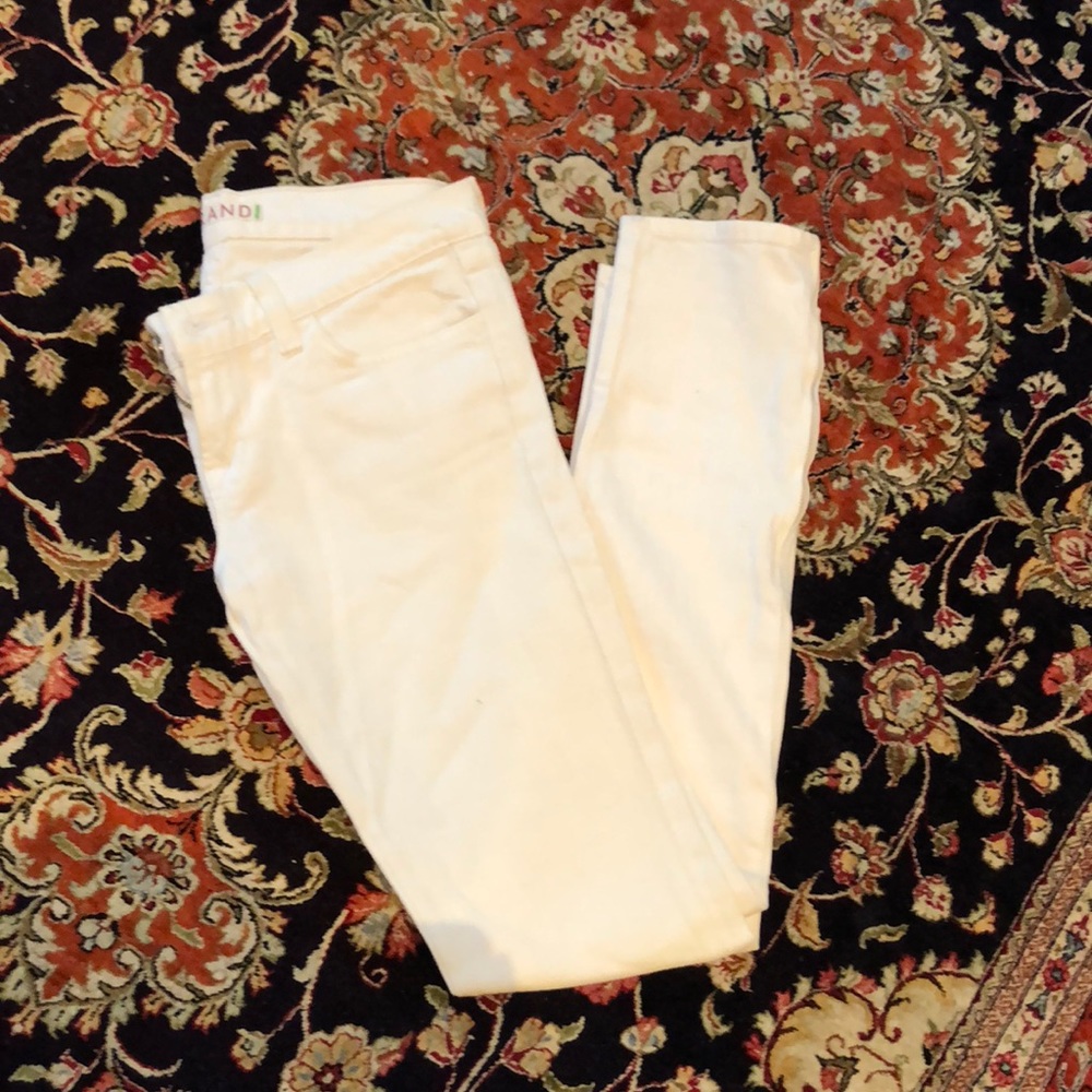 J Brand white denim jeans. NWOT.